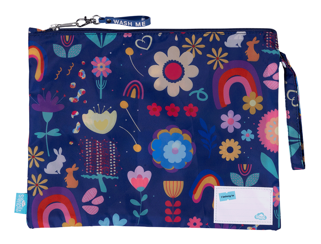 Spencil Little Clean & Dirty Bags - Flower Fun