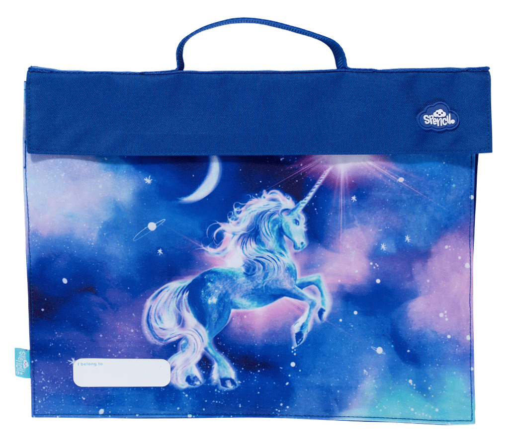 Spencil Library Bag - Moonlit Unicorn
