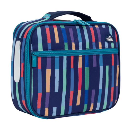 Spencil Big Cooler Lunch Bag - Bright Stripes
