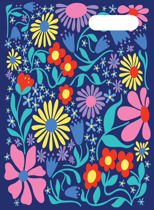 Spencil Scrapbook Cover - Flower Fun