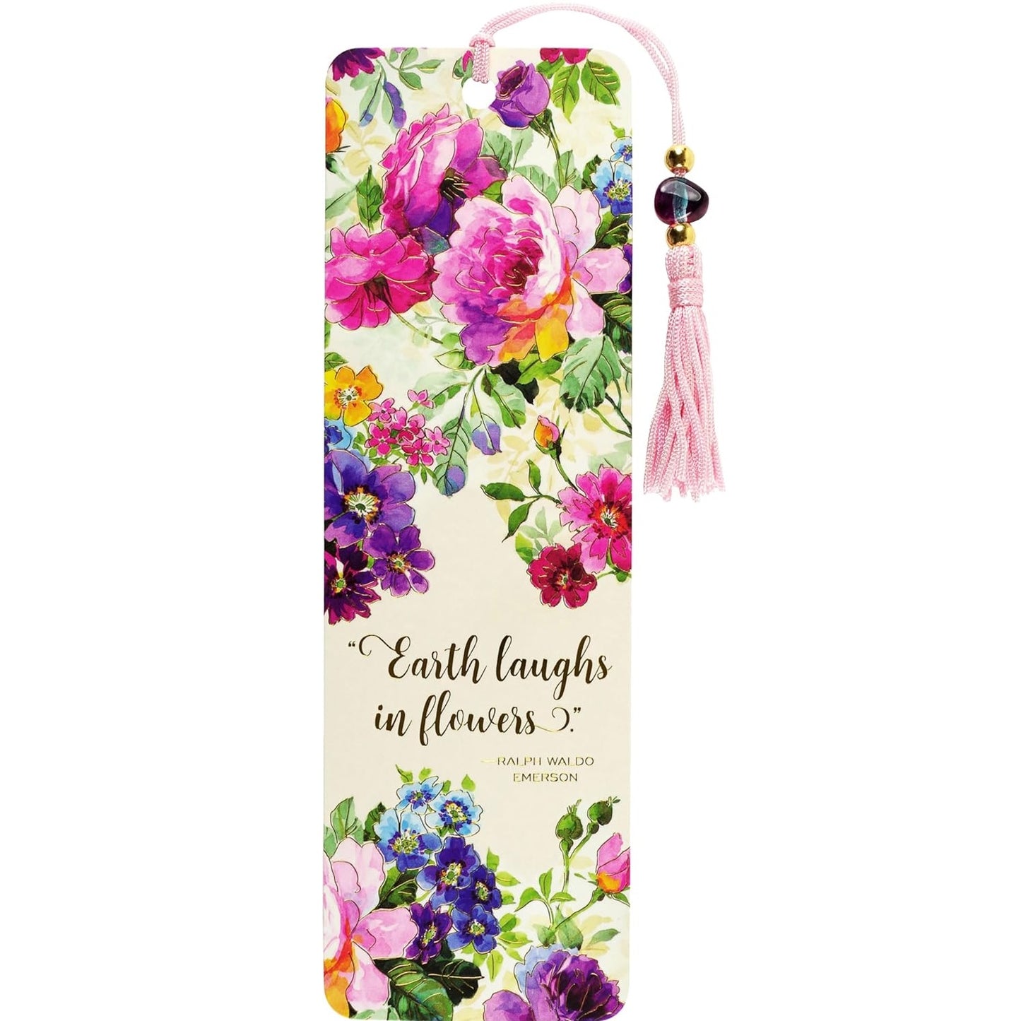 Peony Garden Bookmark