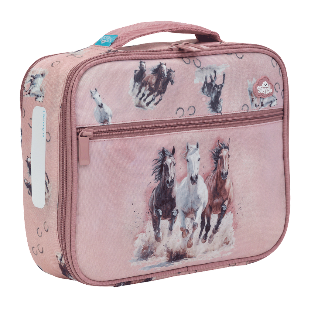 Spencil Big Cooler Lunch Bag - Wild Horses