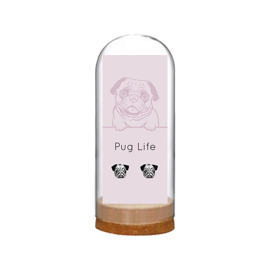 Lily & Mae Petite Earrings - Pug