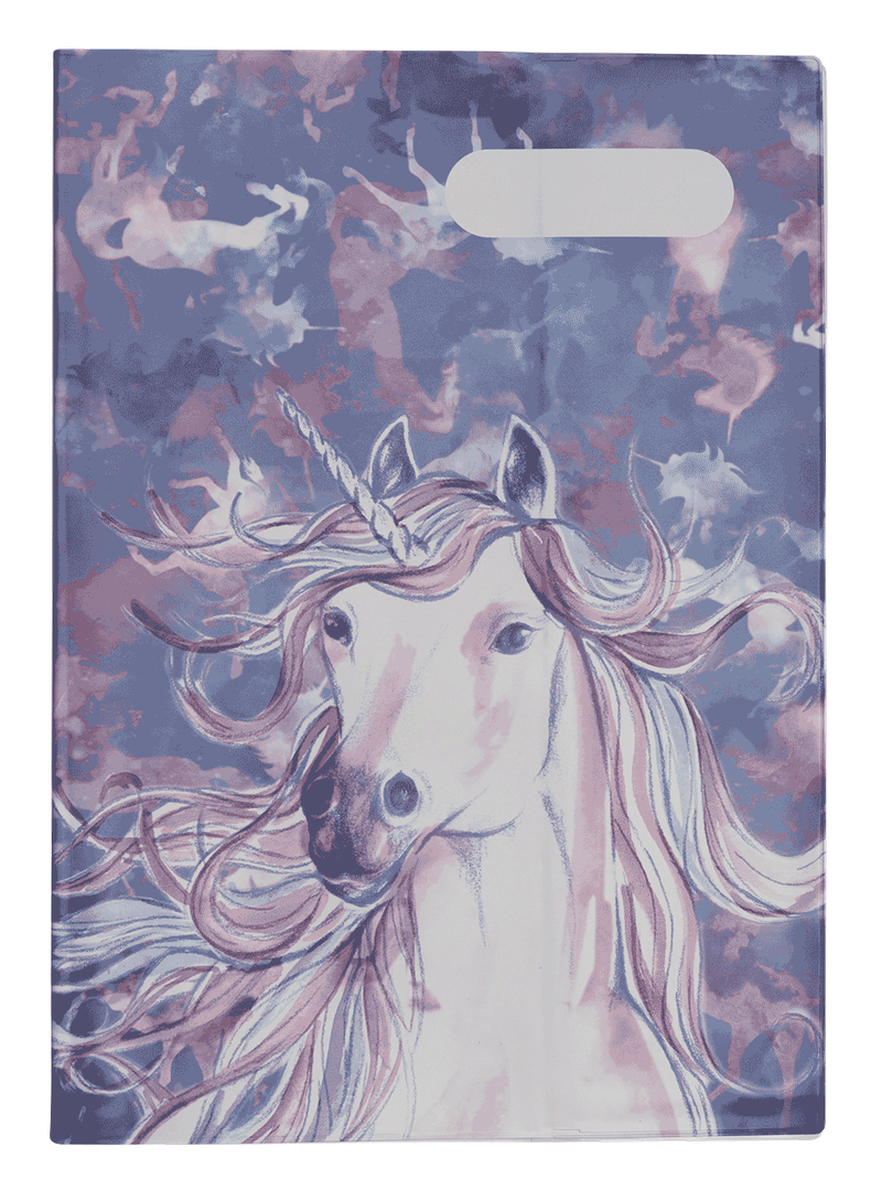 A4 Book Cover - Unicorn Magic 1