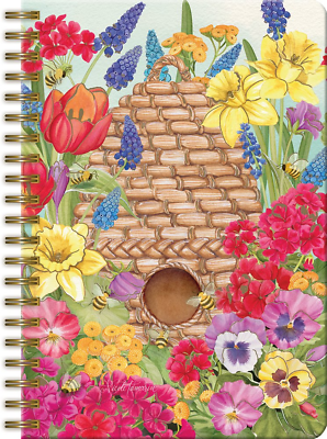 Lang Spiral Journal - Beehive & Blooms 240 Pages