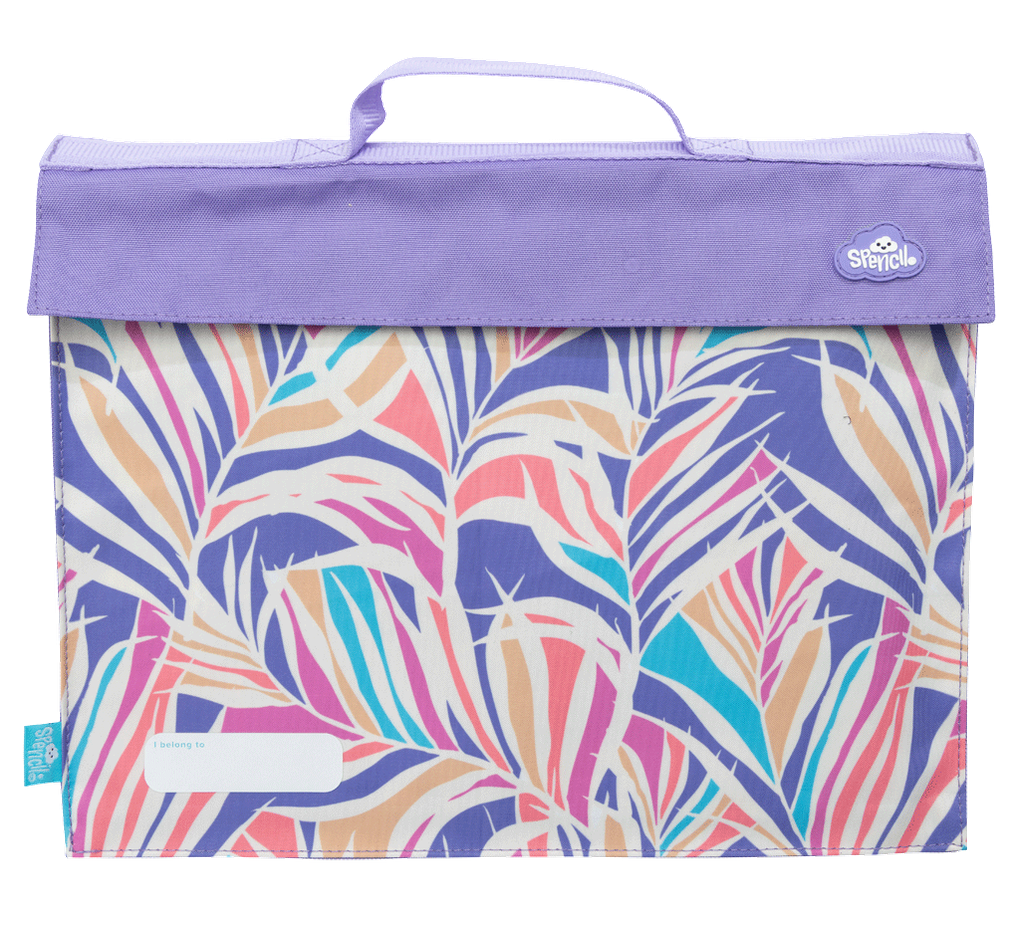 Spencil Library Bag - Paradise Palms