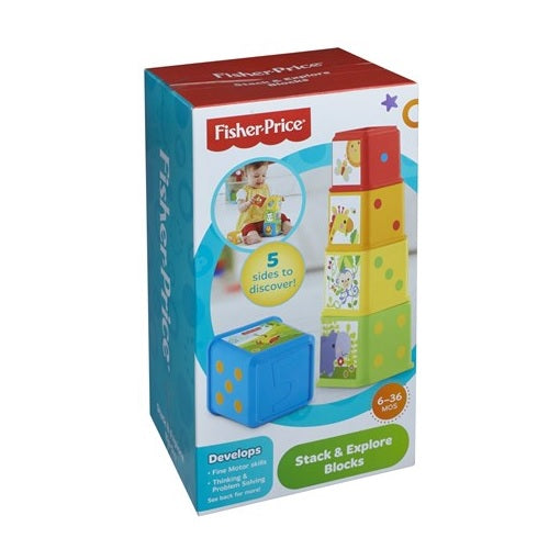 Fisher Price Stack & Explore Blocks