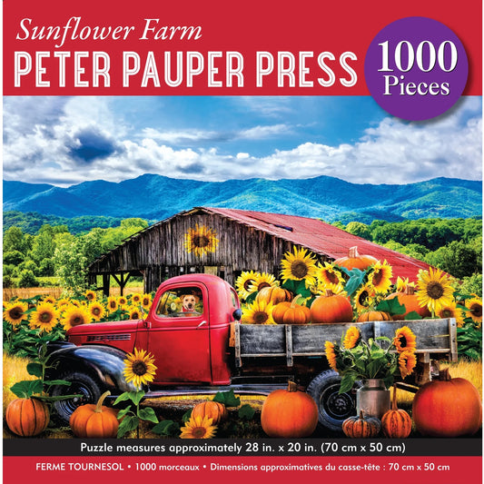Sunflower Farm Puzzle 1000 Pieces