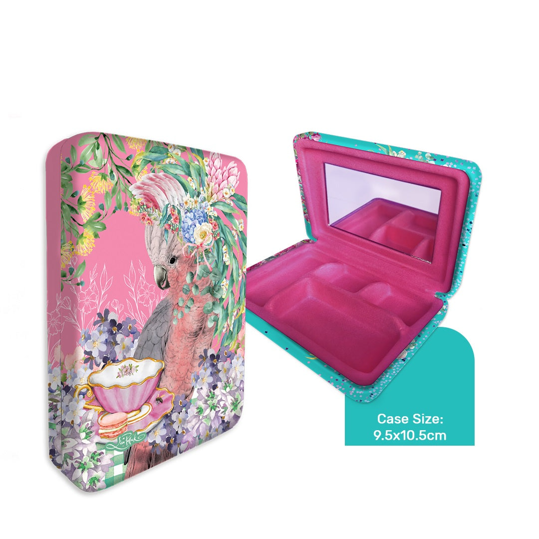 Compact Jewellery Case Gorgeous Galah