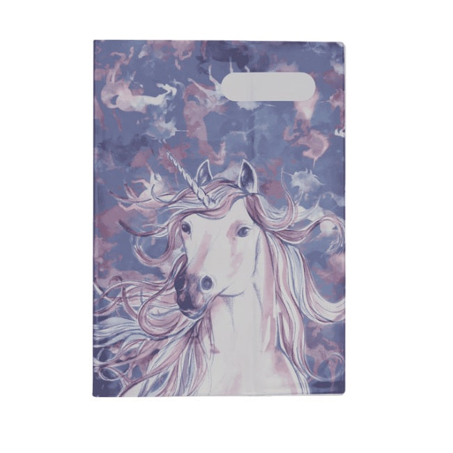A4 Book Cover - Unicorn Magic 1