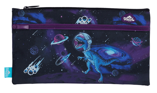 Spencil Twin Zip Pencil Case Extrat-Rextrial