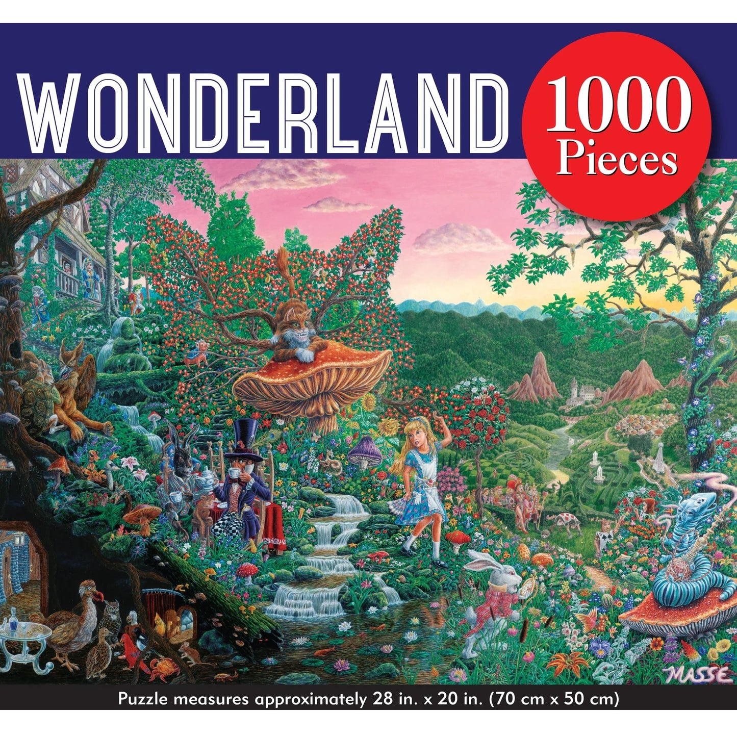 Wonderland Puzzle 1000 Pieces
