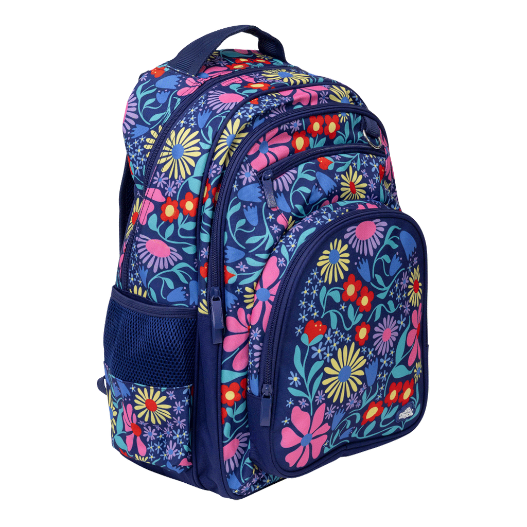 Spencil Big Kids Backpack - Flower Fun