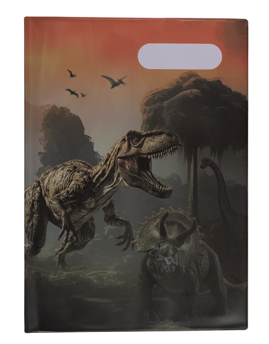 A4 Book Cover - Jurassic Kingdom