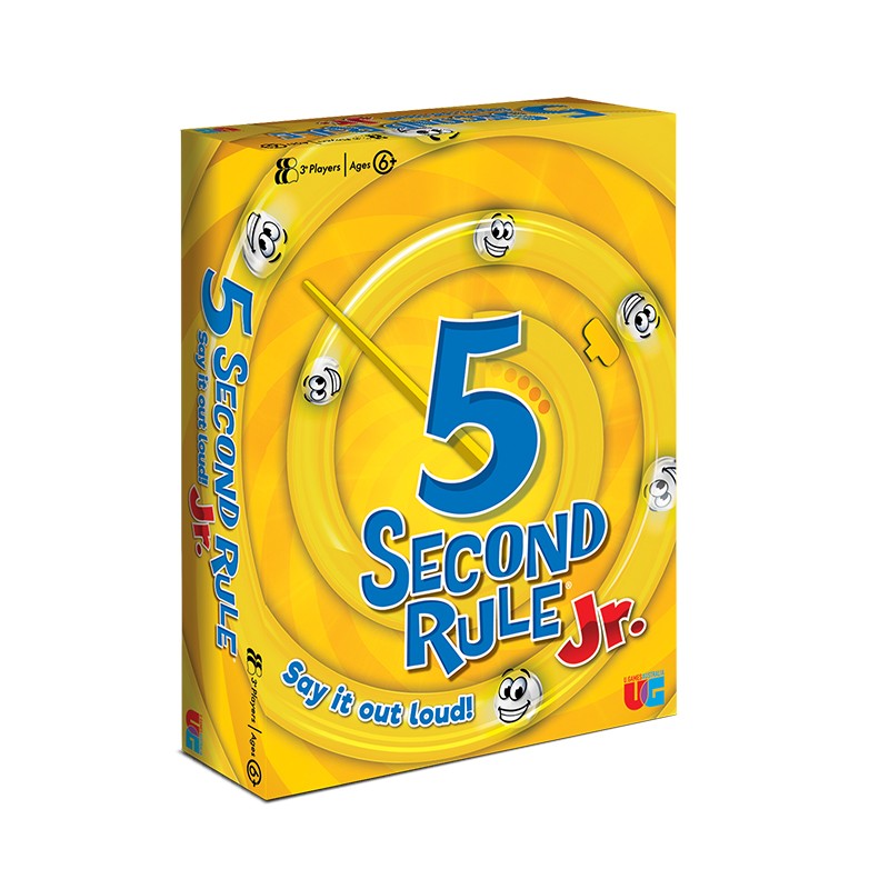 5 Second Rule Junior Game Box Front