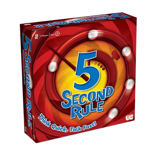 5 Second Rule Game Box Front