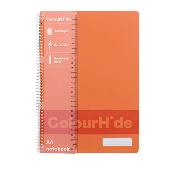 Notebook Colourhide A4 120 Pages Peach