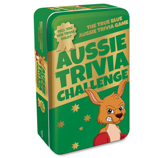 Aussie Trivia Challenge Tinned Game Front
