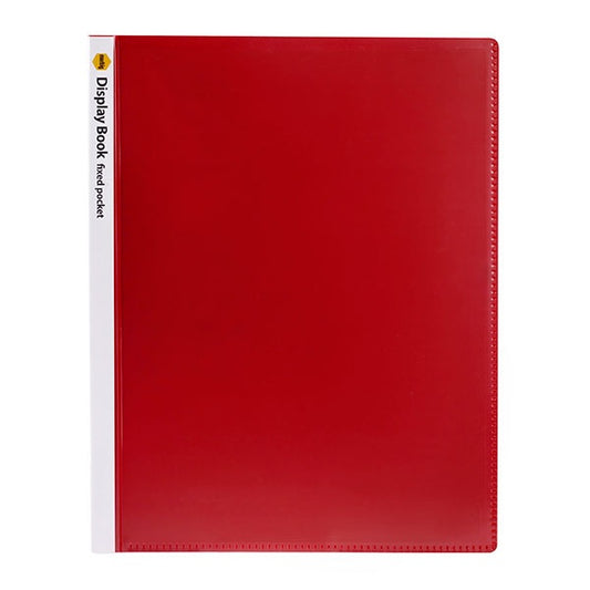 Display Folder A4 Non-Refillable Red