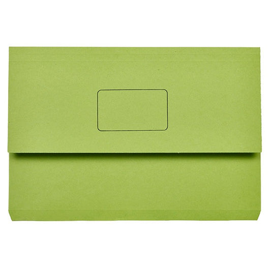 Document Wallet Cardboard Green