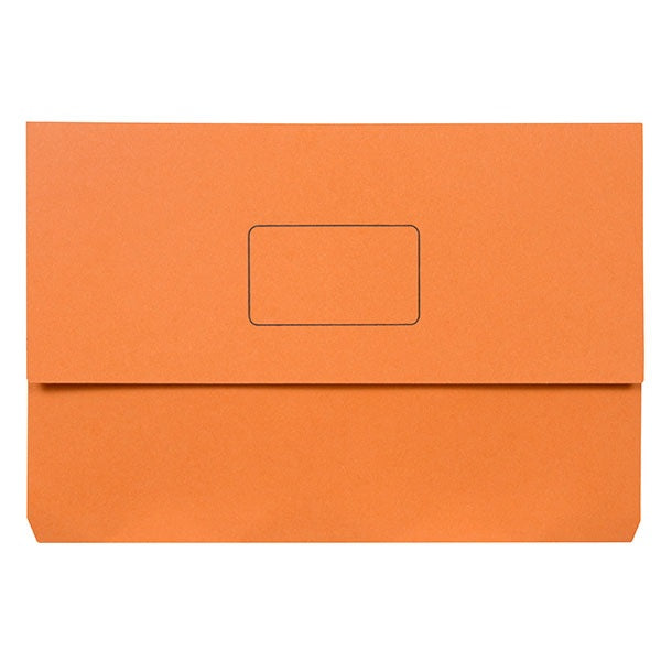 Document Wallet Cardboard Orange