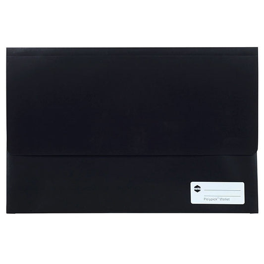 Document Wallet FC Plastic Black