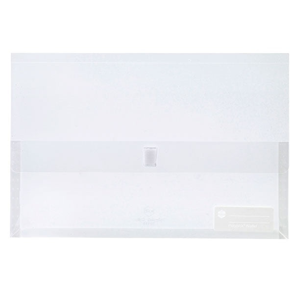 Document Wallet Plastic Clear
