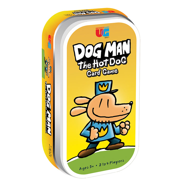 Dog Man the Hot Dog Tinned Game Front