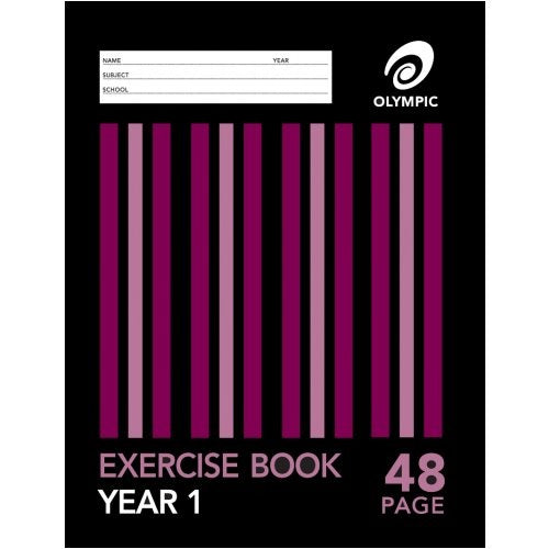 Exercise Book Olympic 9x7 Year 1 48 Pages