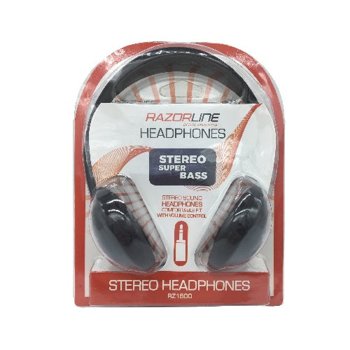 Headphones with Volume Control and Audio Jack – Paper Shop & More