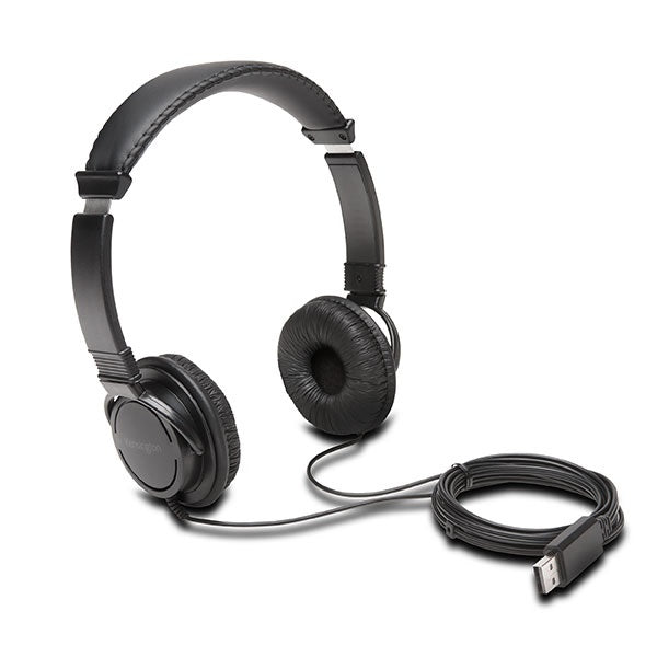 Headphones with USB connection