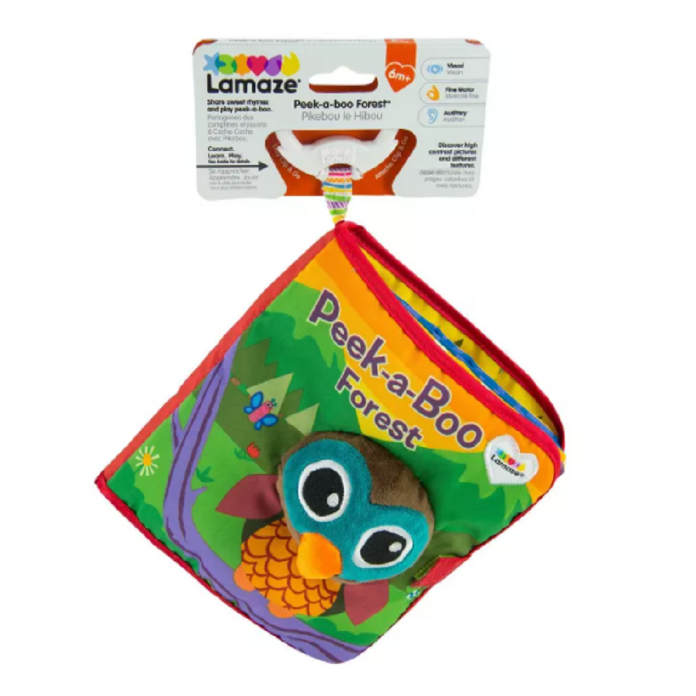 Lamaze Peek-a-Boo Forest Book - Packaged Front