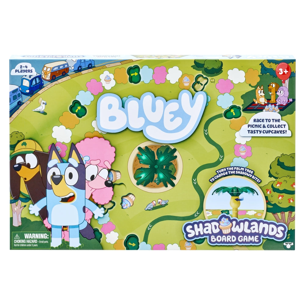 Bluey Shadowlands Game Box Front