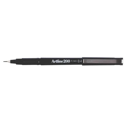 Marker Artline 200 Fine Black 0.4mm