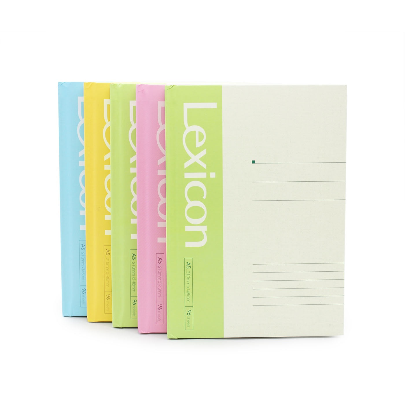 Notebook A5 Hardcover Assorted Colours 96 Pages