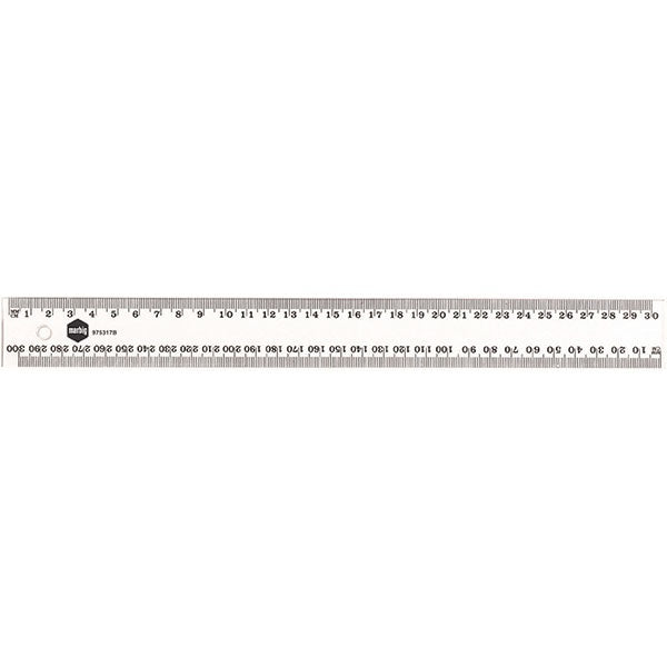 Ruler Clear Plastic 30cm