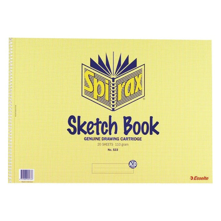 Sketch Book Spirax A3 20 Sheet