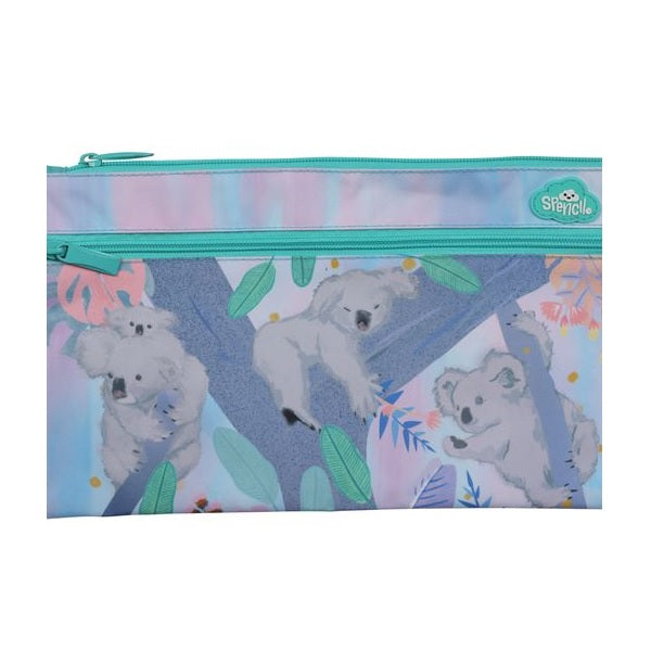 Spencil Twin Zip Pencil Case Koala Daydream