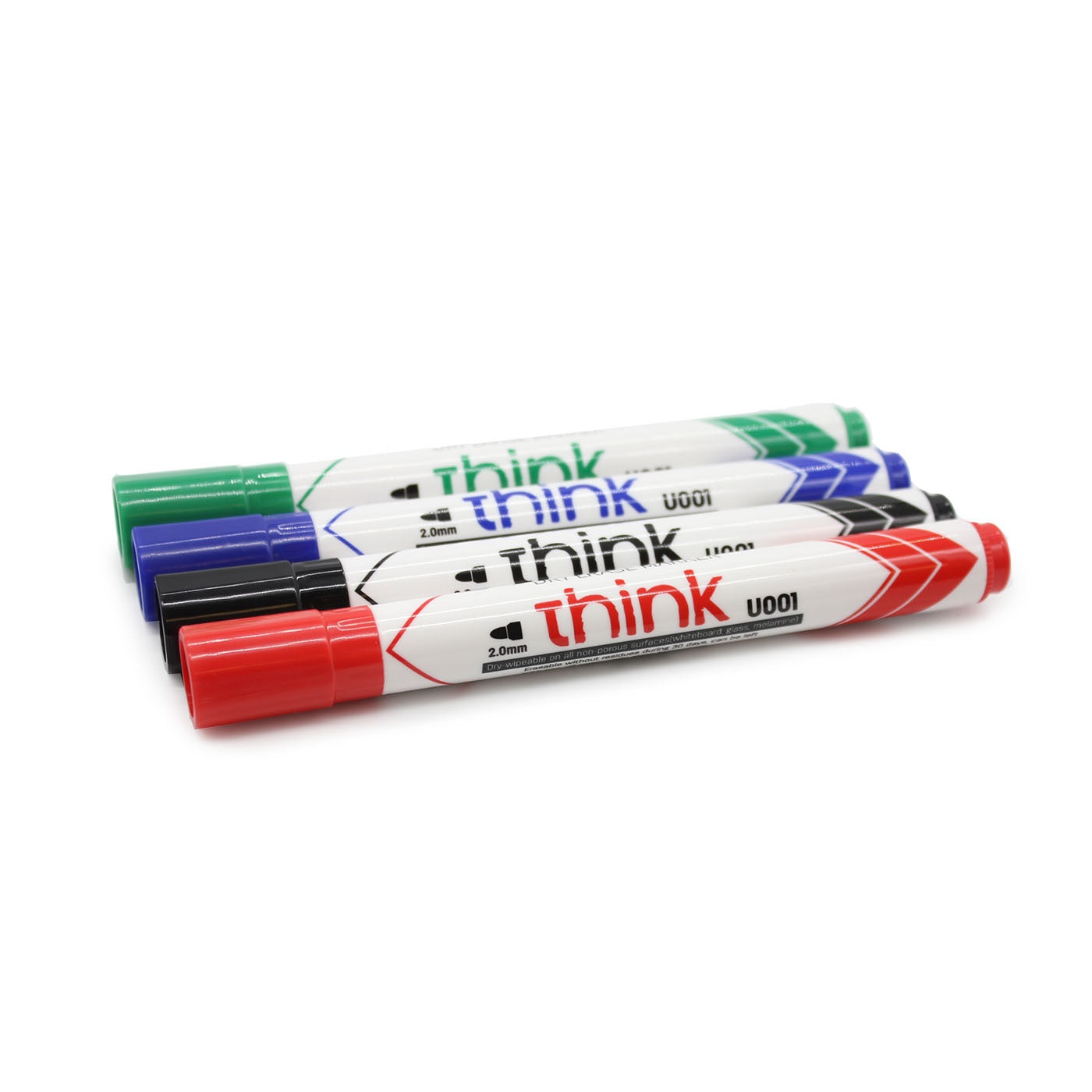 Whiteboard Markers 4 Assorted Wallet