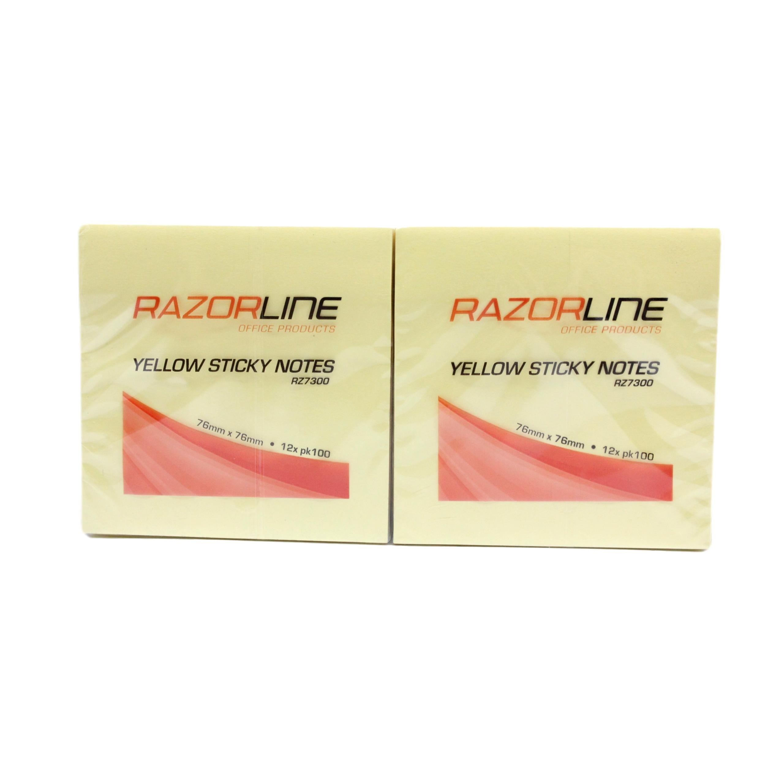 Sticky Notes 76x76mm Yellow – Paper Shop & More