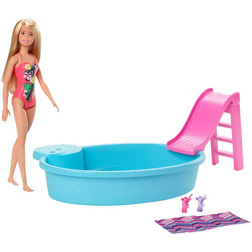 Barbie Doll & Pool Playset Items