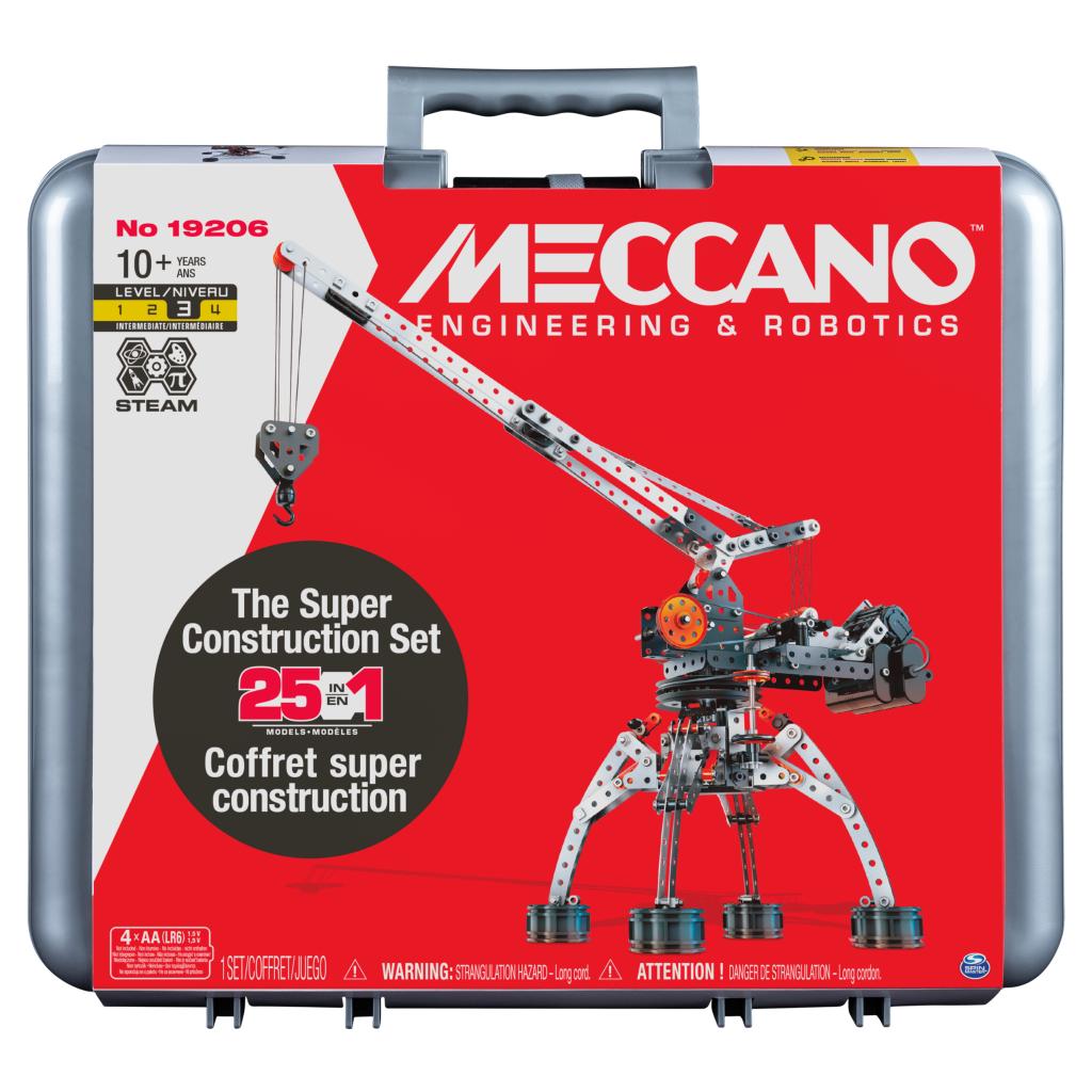 Meccano 25 in 1 Super Construction Set Box Front